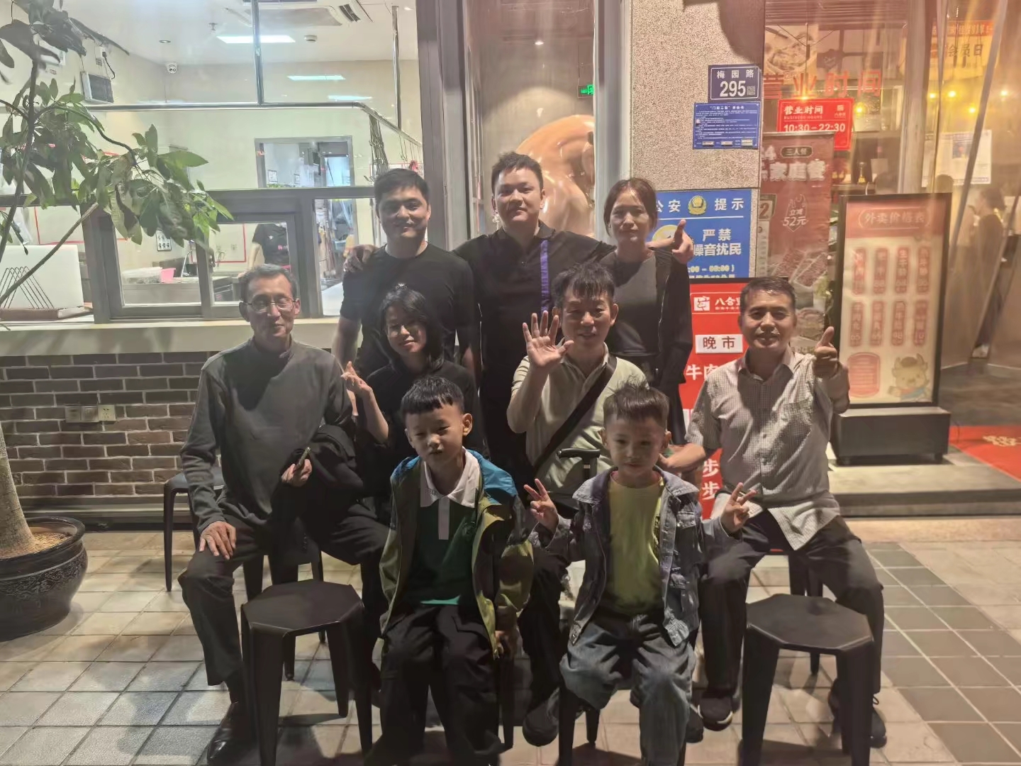 合作客户合影
